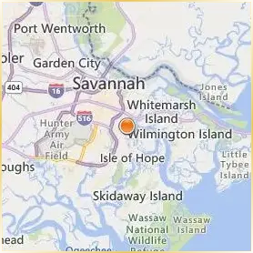 Savannah State University Location Map