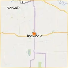 Simpson College Location Map