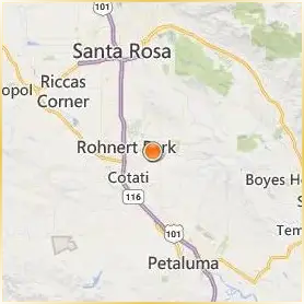 Sonoma State University Location Map Sonoma State University Location Map