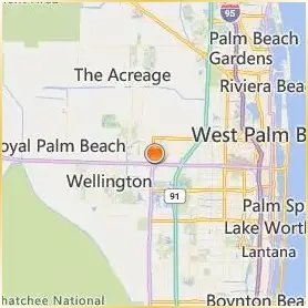 South University West Palm Beach Location Map