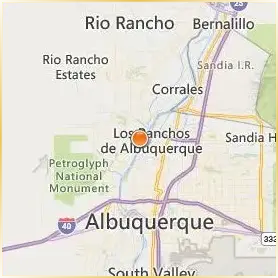 Southwestern Indian Polytechnic Institute Location Map