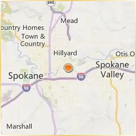 Spokane Community College Location Map