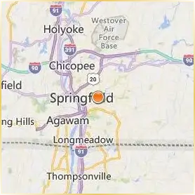 Springfield College Location Map Springfield College Location Map