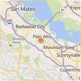 Stanford University Location Map Stanford University Location Map