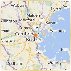 Suffolk University Location Map