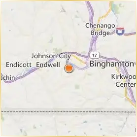 SUNY at Binghamton Location Map SUNY at Binghamton Location Map