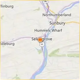 Susquehanna University Location Map Susquehanna University Location Map