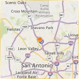The Art Institute of San Antonio Location Map The Art Institute of San Antonio Location Map