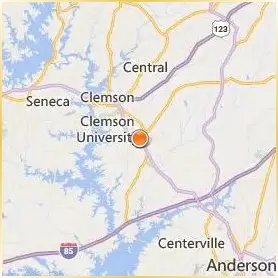 Tri County Technical College Location Map Tri County Technical College Location Map