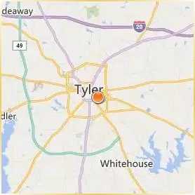 Tyler Junior College Location Map Tyler Junior College Location Map