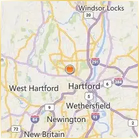 University of Hartford Location Map University of Hartford Location Map