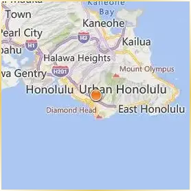 University of Hawaii at Manoa Location Map