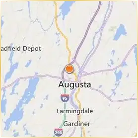University of Maine at Augusta Location Map