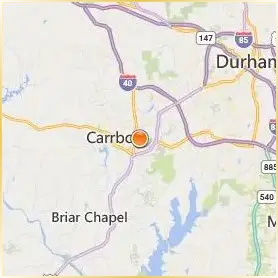 University of North Carolina at Chapel Hill Location Map University of North Carolina at Chapel Hill Location Map