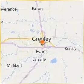 University of Northern Colorado Location Map University of Northern Colorado Location Map
