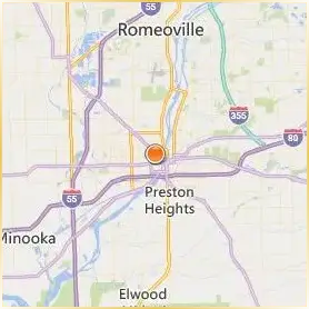 University of St Francis Location Map University of St Francis Location Map