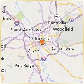 University of South Carolina Columbia Location Map University of South Carolina Columbia Location Map