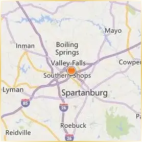 University of South Carolina Upstate Location Map University of South Carolina Upstate Location Map