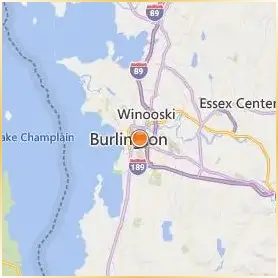 University of Vermont Location Map University of Vermont Location Map