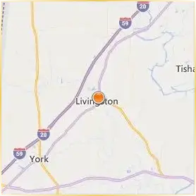 University of West Alabama Location Map
