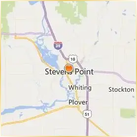 University of Wisconsin Stevens Point Location Map University of Wisconsin Stevens Point Location Map