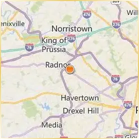Villanova University Location Map Villanova University Location Map