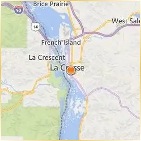 Viterbo University Location Map
