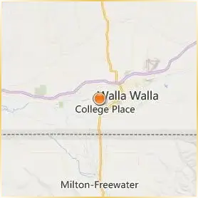 Walla Walla University Location Map