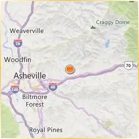 Warren Wilson College Location Map Warren Wilson College Location Map