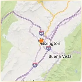 Washington and Lee University Location Map Washington and Lee University Location Map