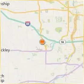 Waubonsee Community College Location Map