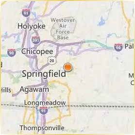 Western New England University Location Map