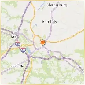 Wilson Community College Location Map