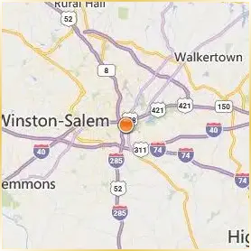 Winston Salem State University Location Map Winston Salem State University Location Map