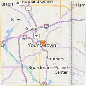 Youngstown State University Location Map Youngstown State University Location Map